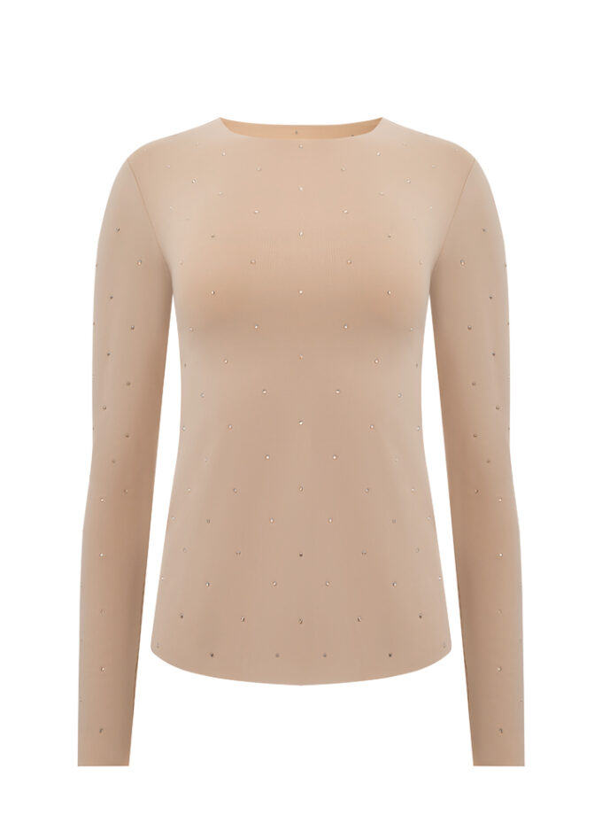 Лонг Zigzag Нінель бежевий