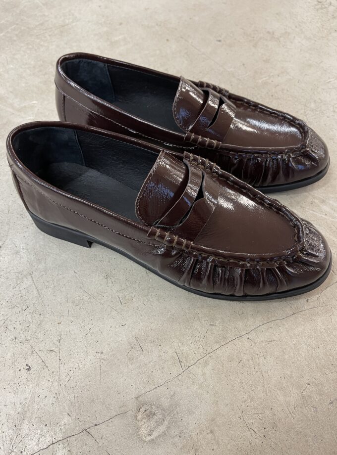 Лофери R One L.Amarone naplak 10152 коричневі