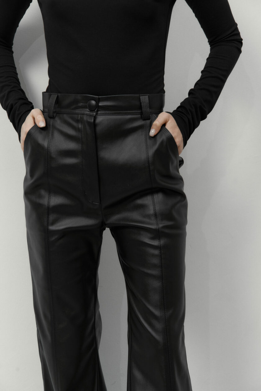 Брюки Colette BLACKLEATHER чорні - Зображення 3