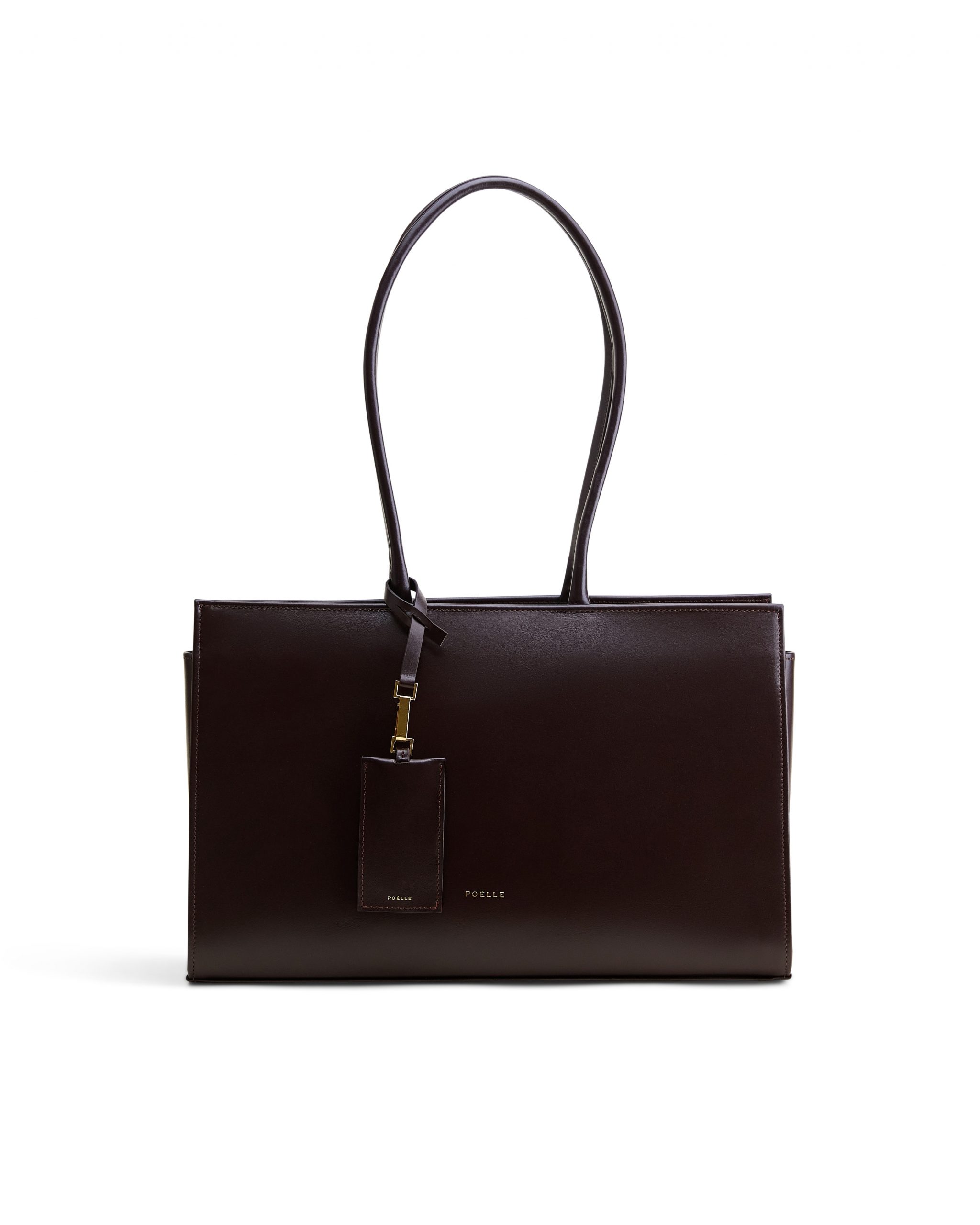 Сумка Poelle Carolyn Tote Bag medium коричневий - Зображення 2