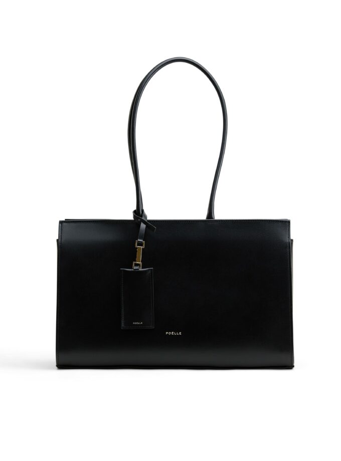Сумка Poelle Carolyn Tote Bag medium чорний