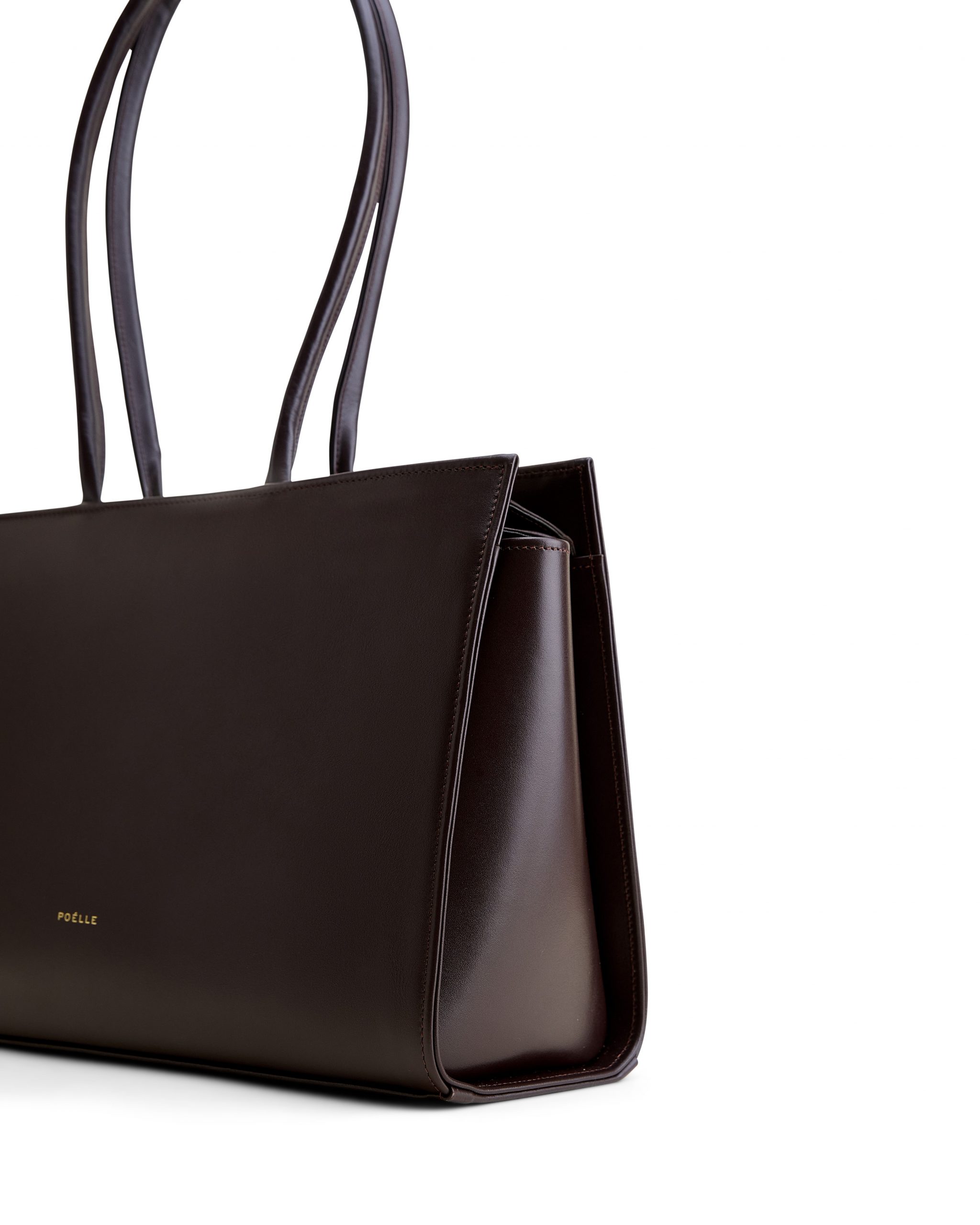 Сумка Poelle Carolyn Tote Bag medium коричневий - Зображення 3