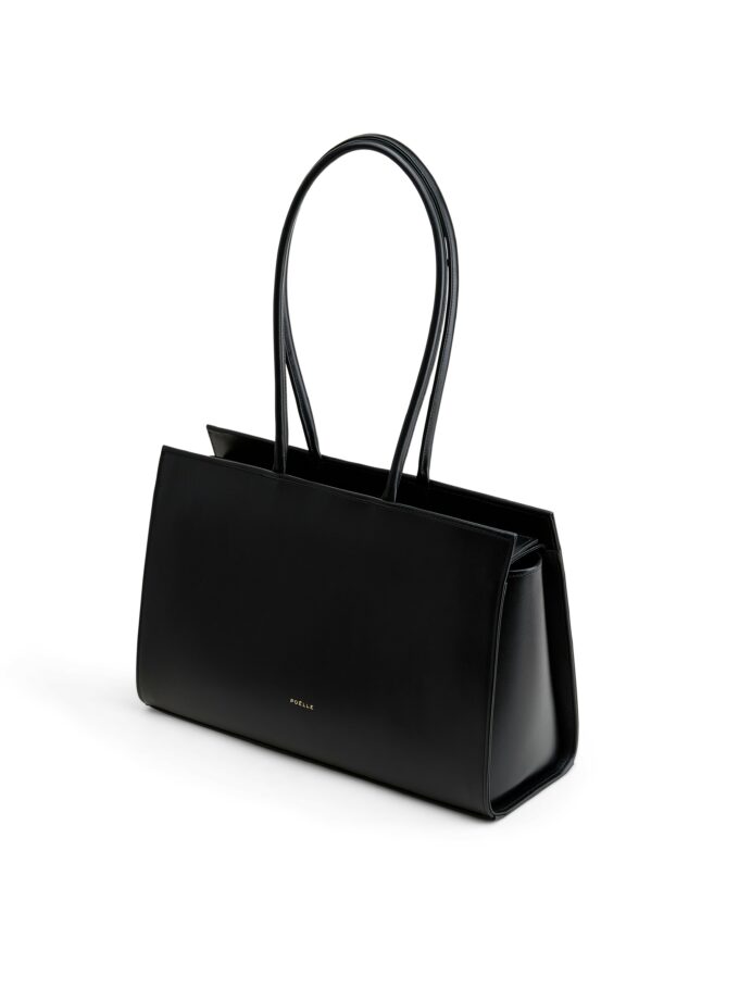 Сумка Poelle Carolyn Tote Bag medium чорний