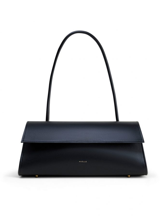 Сумка Poelle Untitled  bag чорний шкіра