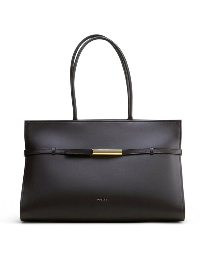 Сумка Poelle Object 03 Bag medium коричневий шкіра