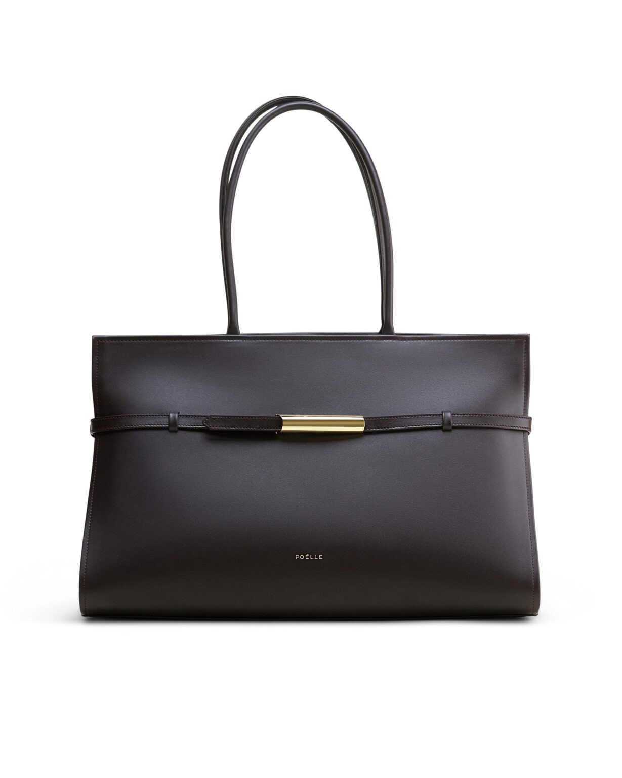 Сумка Poelle Object 03 Bag medium коричневий шкіра - Зображення 2