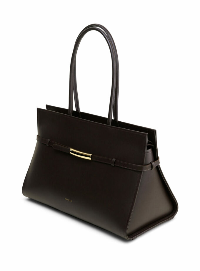 Сумка Poelle Object 03 Bag medium коричневий шкіра