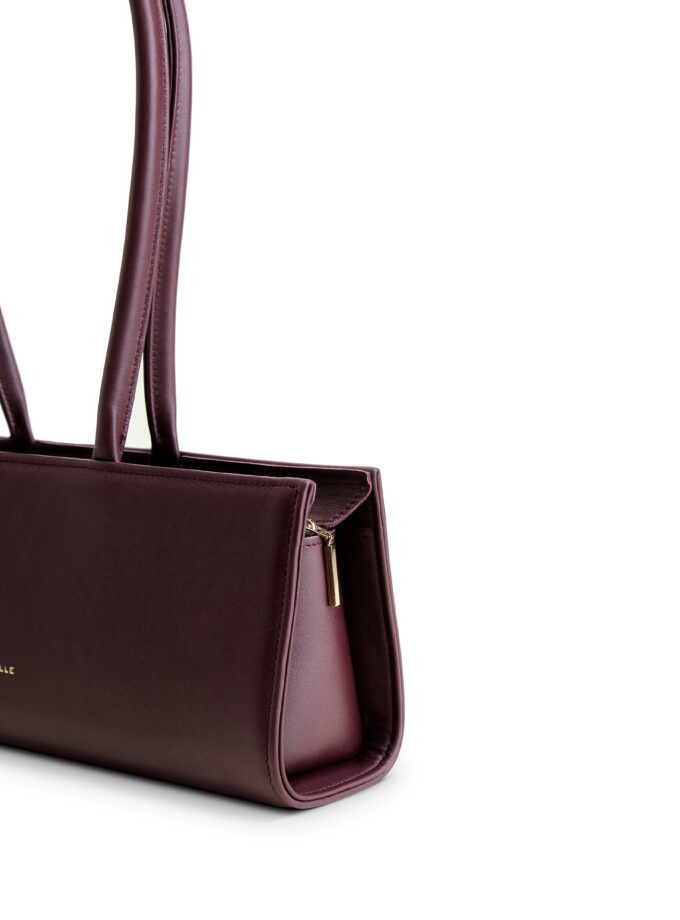 Сумка Poelle Cecilie bag марсала шкіра