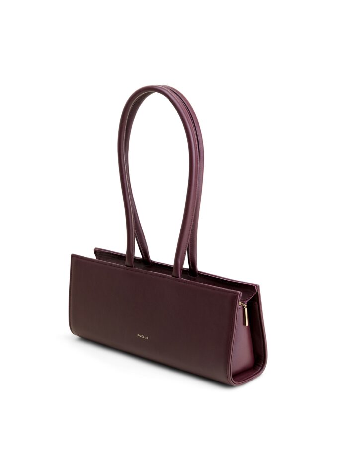 Сумка Poelle Cecilie bag марсала шкіра