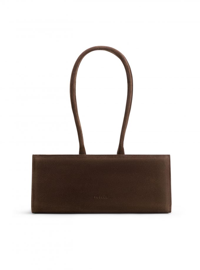 Сумка Poelle Cecilie bag коричневий замша