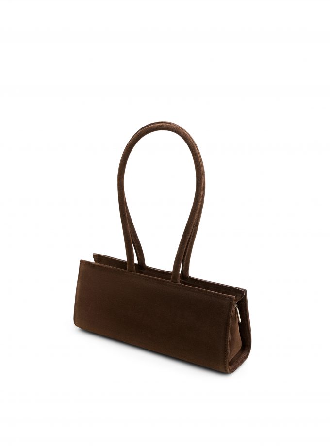 Сумка Poelle Cecilie bag коричневий замша