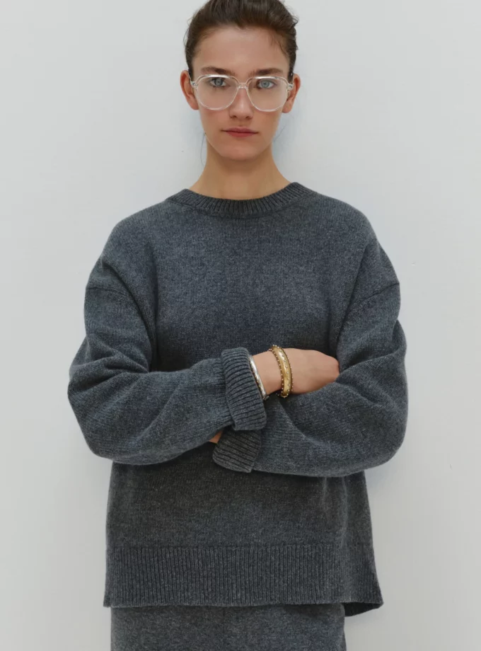 Светр O.TAJE ROWAN сірий