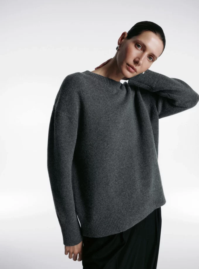 Светр O.TAJE ROWAN сірий