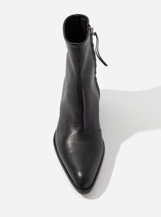 Черевики Kachorovska ROSA чорні шкіряні