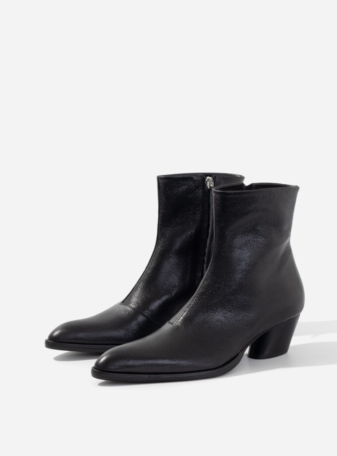 Черевики Kachorovska ROSA чорні шкіряні