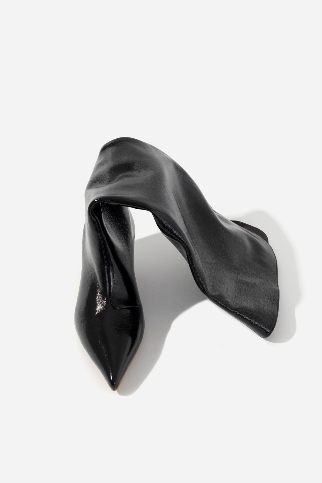 Чоботи Kachorovska CONNIE чорні шкіряні - Зображення 2