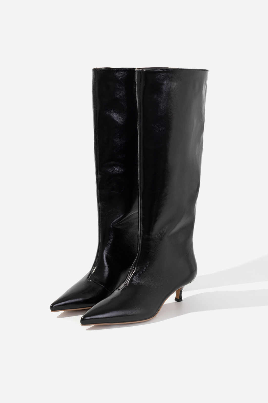 Чоботи Kachorovska CONNIE чорні шкіряні - Зображення 3