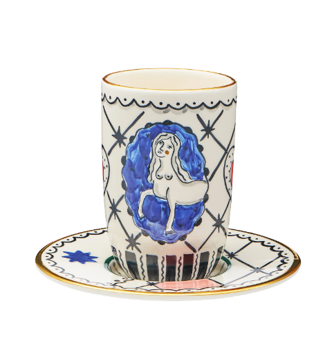 Стакан Gunia з блюдцем Русалка