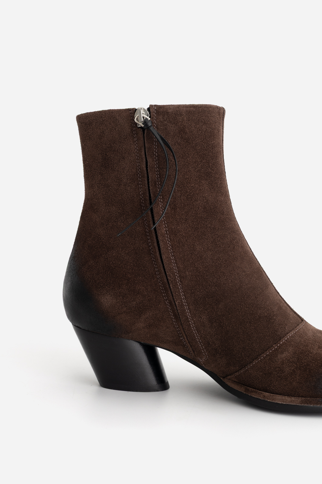 Черевики Kachorovska ROSA темно-коричневі замшеві - Зображення 4