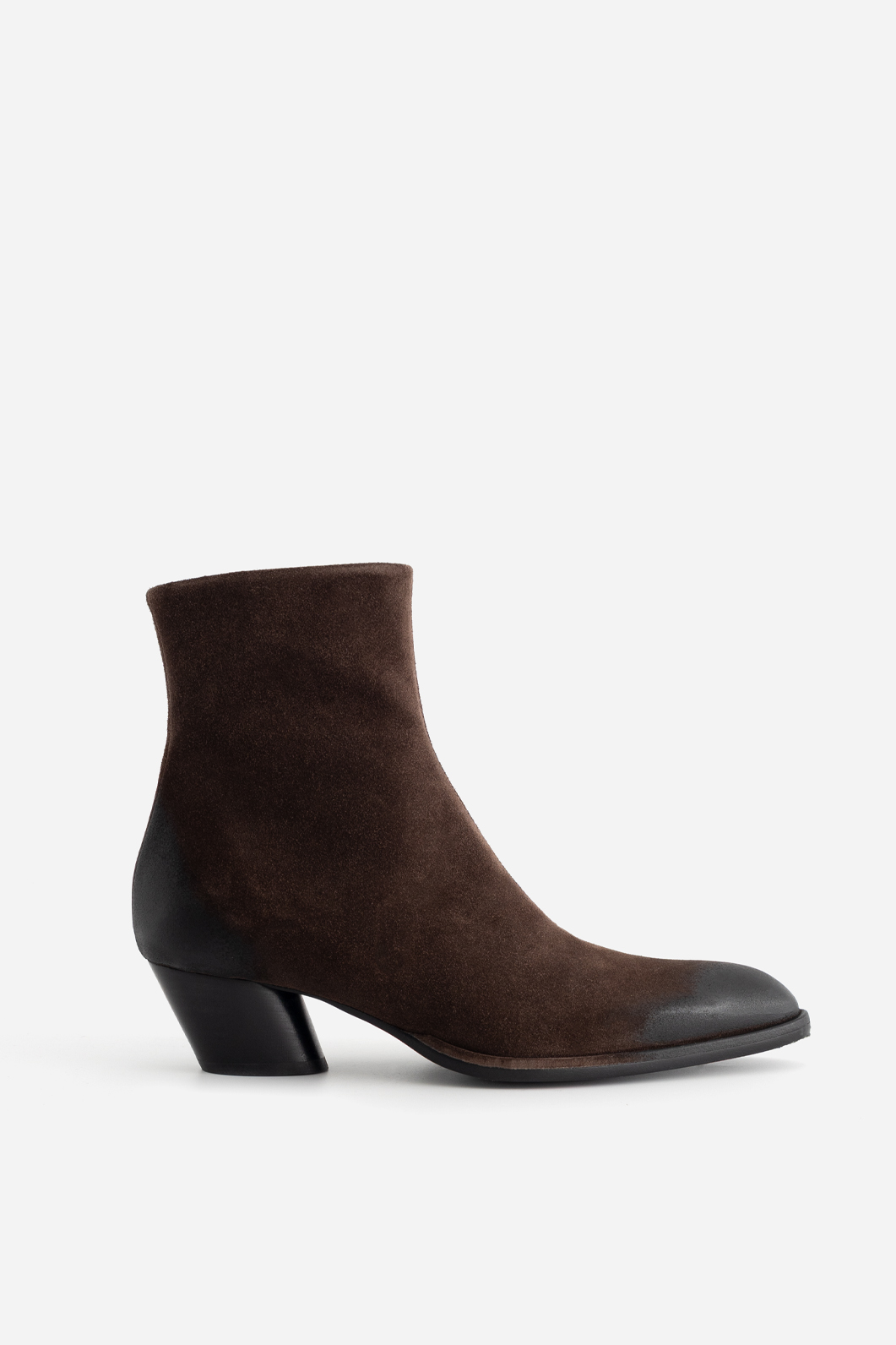 Черевики Kachorovska ROSA темно-коричневі замшеві - Зображення 2