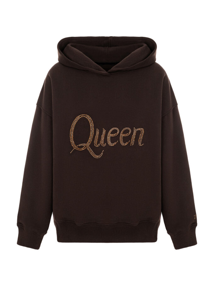 Худі Zigzag Queen шоколад