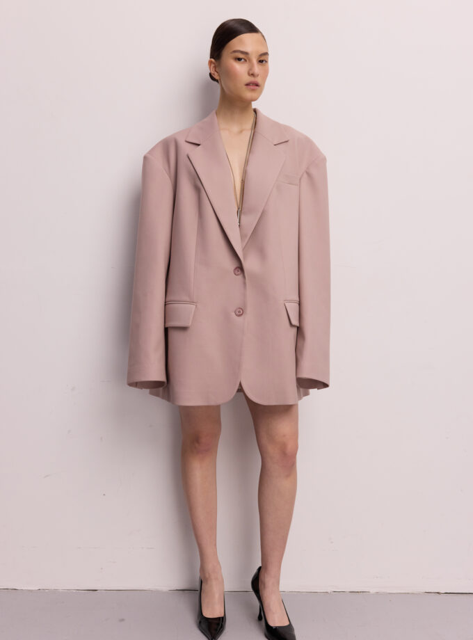 Жакет Bazhane Daddys blazer рожевий