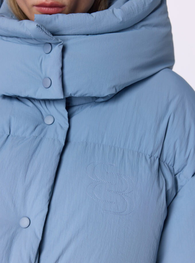 Пуховик Bazhane Glaze Dows Jacket блакитний