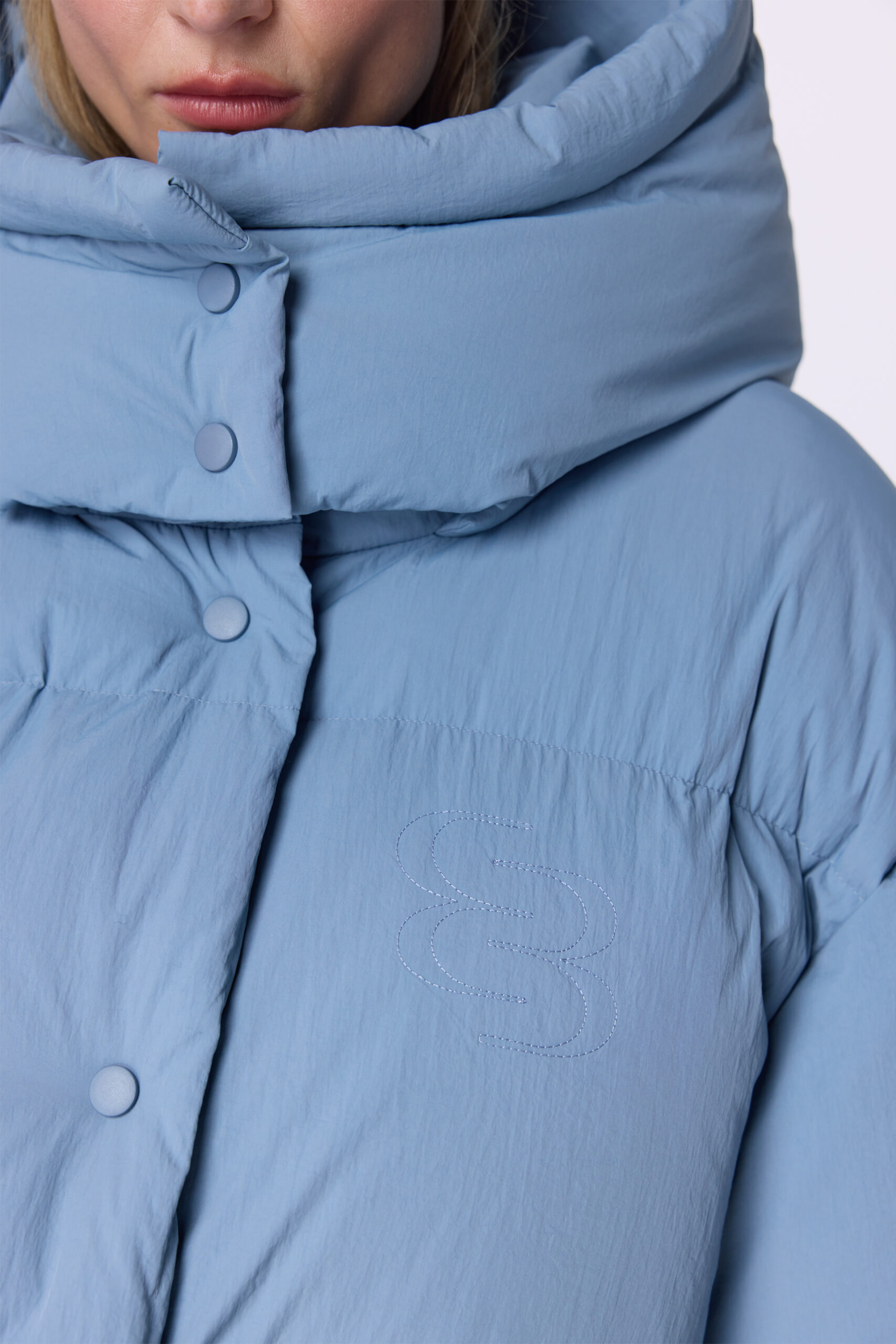 Пуховик Bazhane Glaze Dows Jacket блакитний - Зображення 3