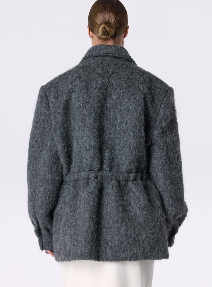 Пальто-парка Bazhane Mackintosh jacket Альпака графіт