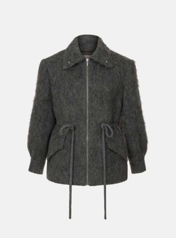 Пальто-парка Bazhane Mackintosh jacket Альпака графіт