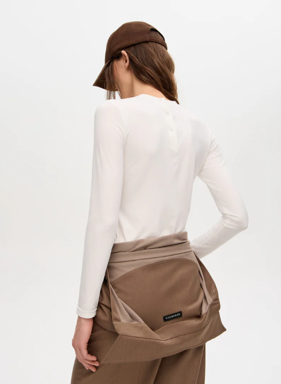 Лонгслів Gasanova GG молочний