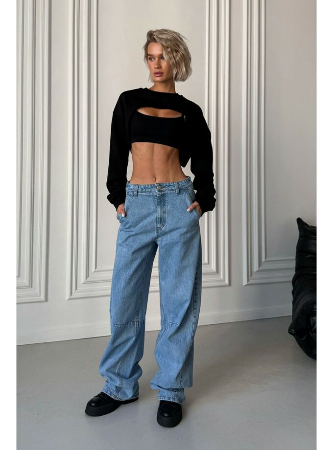 Джинси Aisenberg denim Alexa блакитні