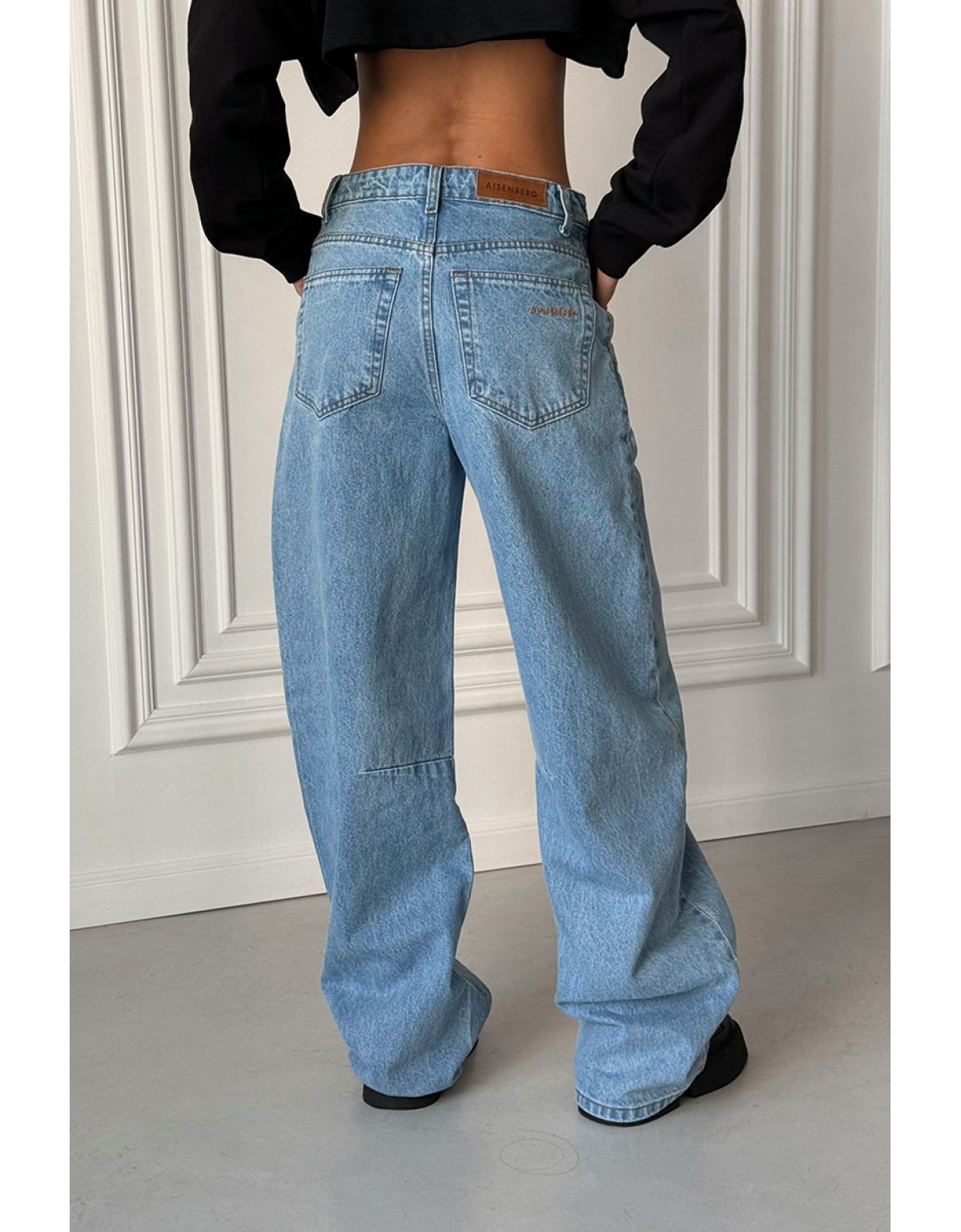 Джинси Aisenberg denim Alexa блакитні - Зображення 4