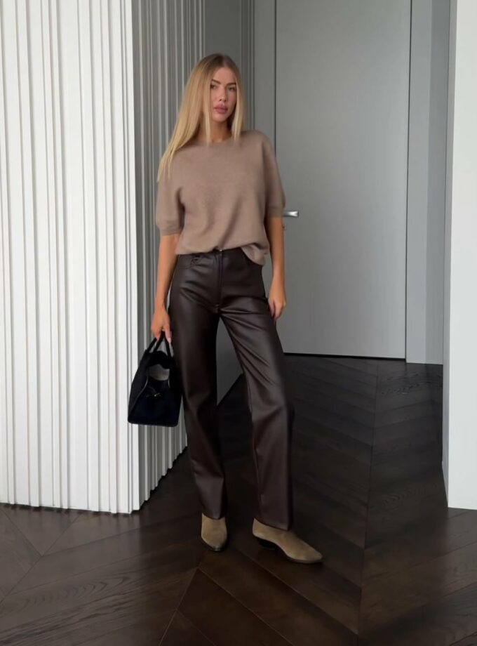 Светр FLEUR DE LYS бежевий кашемір