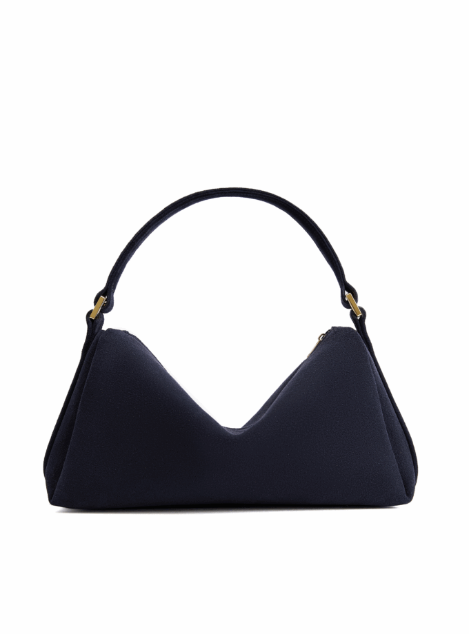 Сумка Poelle Josefine Bag синя замша