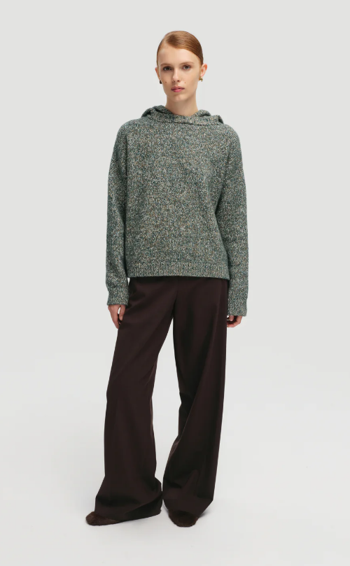 Кофта Gunia меланжева зелена