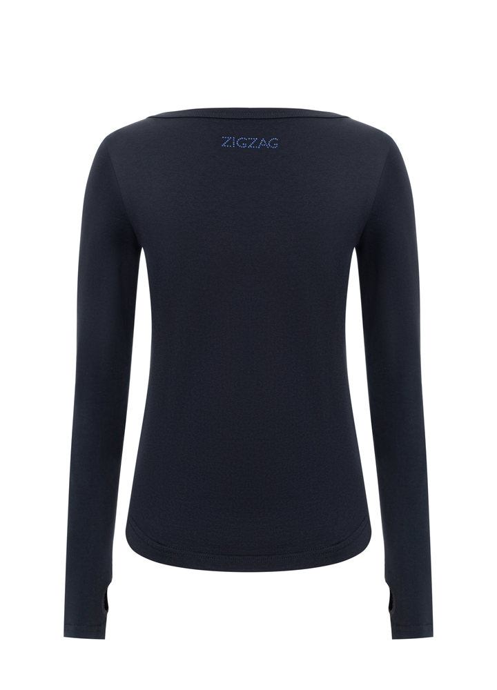 Лонг Zigzag Point синій - Зображення 2