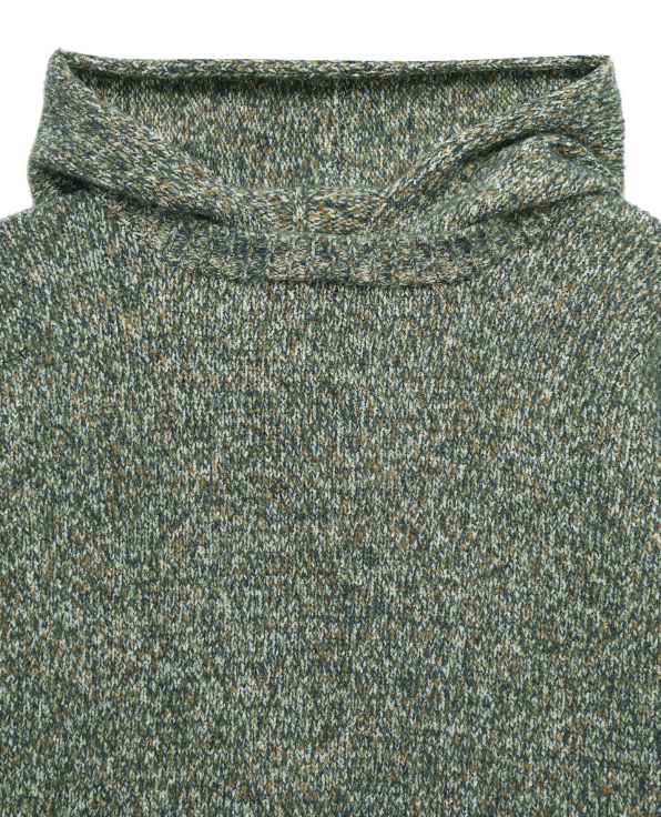 Кофта Gunia меланжева зелена