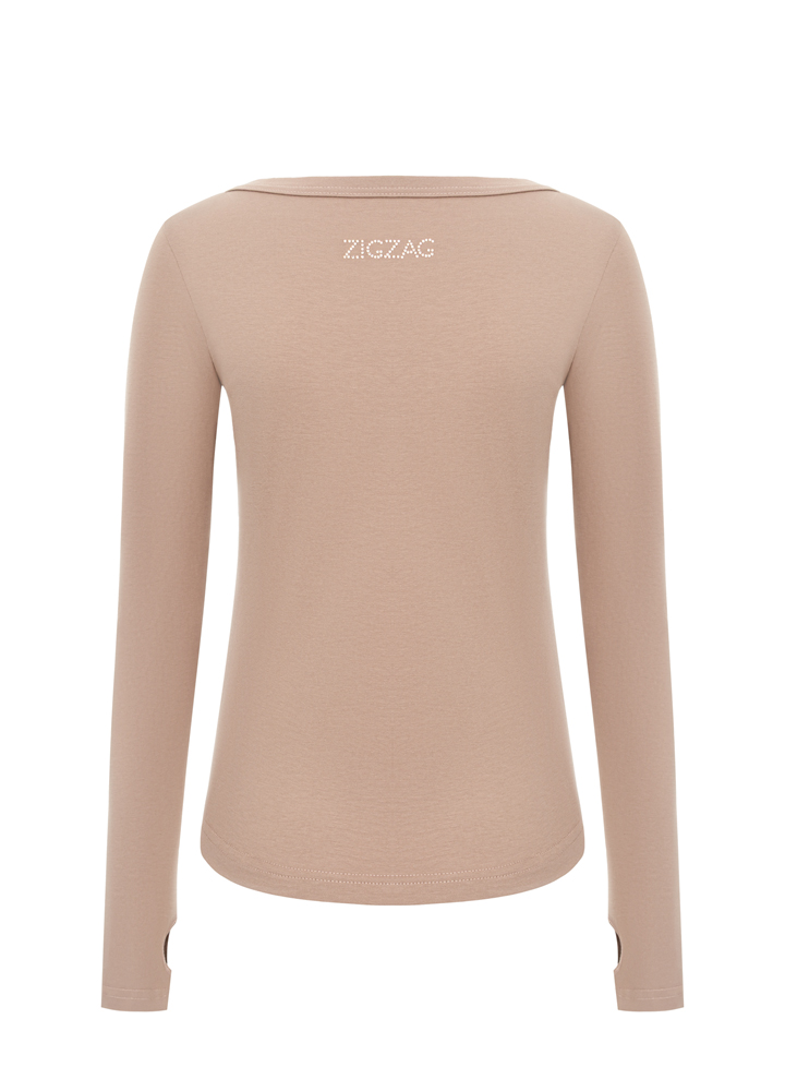 Лонг Zigzag Point мокко - Зображення 2