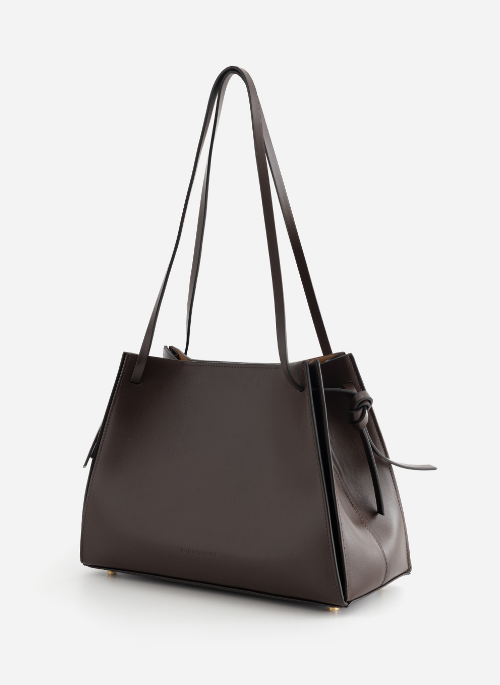 Сумка Kachorovska ORIGAMI SOFT35 темний шоколад золото