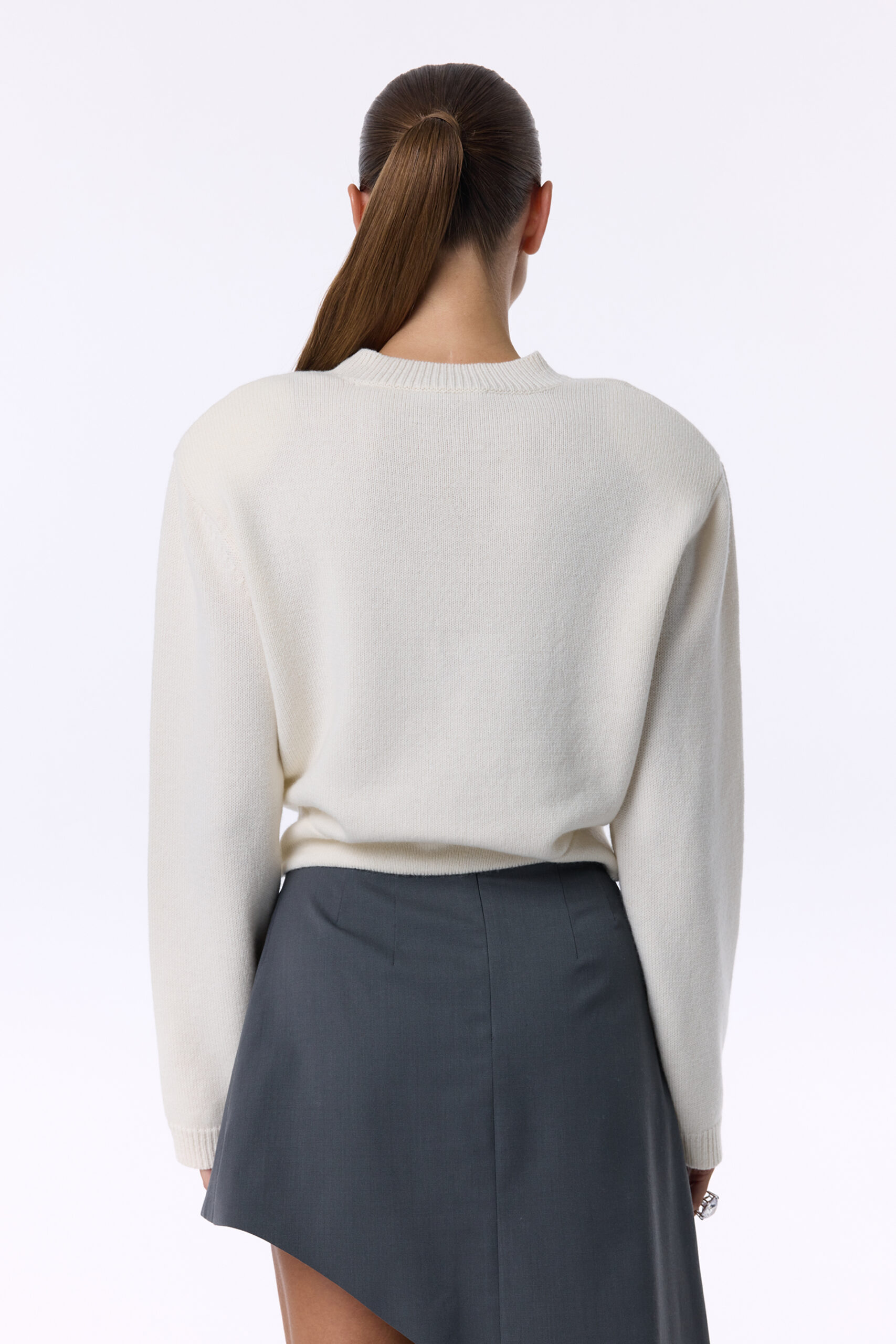 Светер Bazhane Pumped sweater молочний - Зображення 2