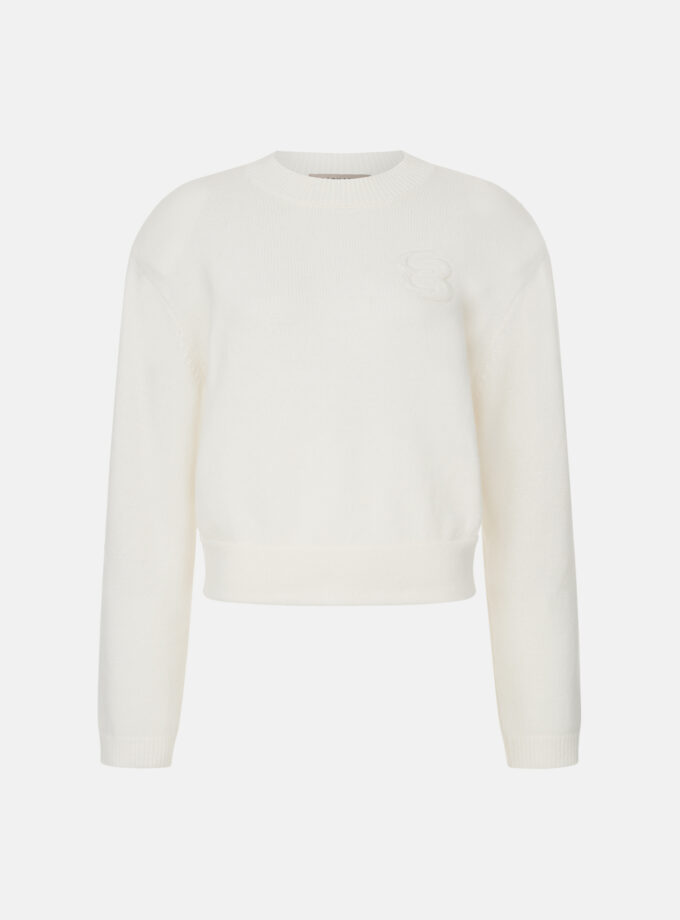 Светер Bazhane Pumped sweater молочний