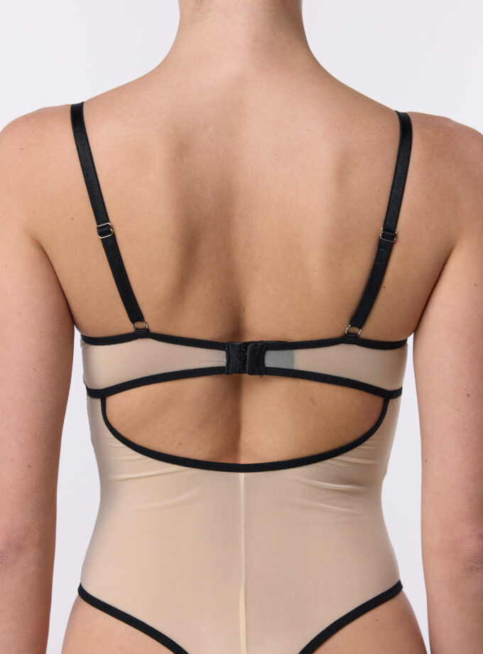 Боді Bazhane Contour бежевий XS/75B