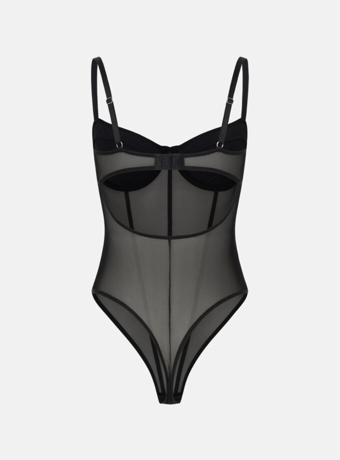 Боді Bazhane Contour чорний S75B