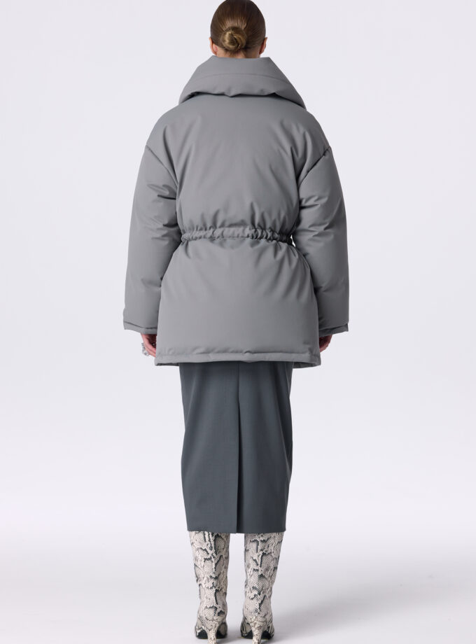 Пуховик Bazhane Harbor parka Jacket сірий