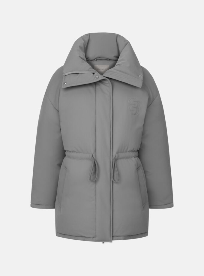 Пуховик Bazhane Harbor parka Jacket сірий