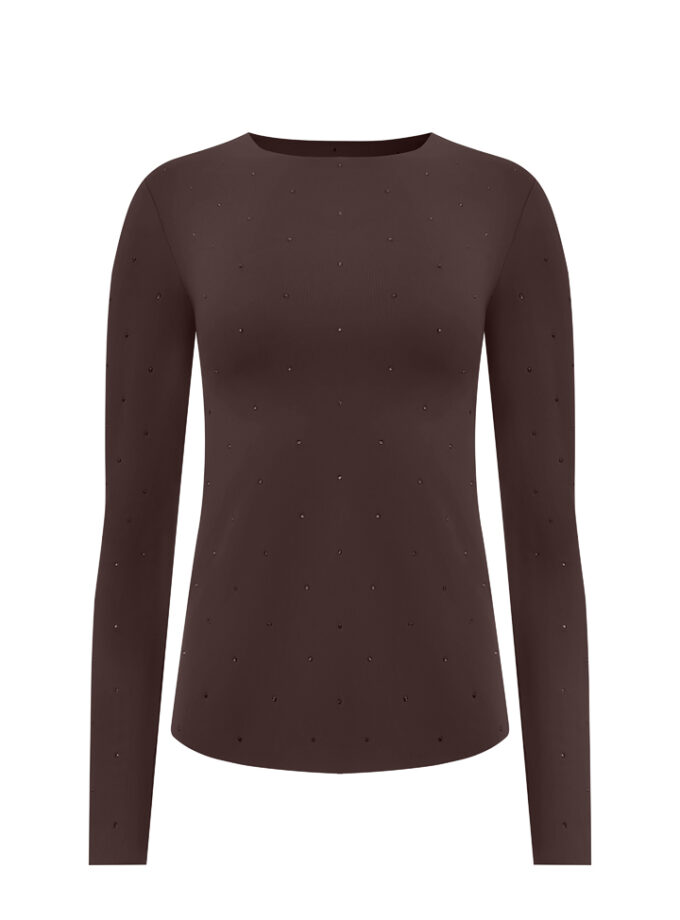 Лонг Zigzag Нінель шоколад