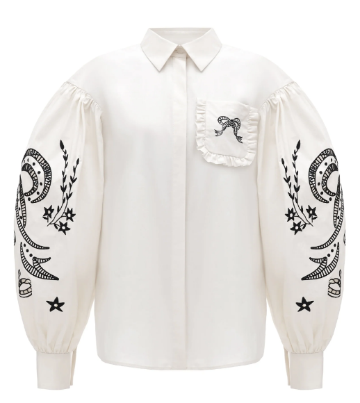 Сорочка Gunia вишита Рая молочна