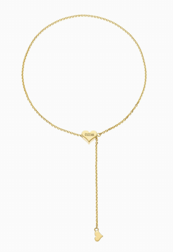 Браслет-трансформер серденько жовте золото VDC 20