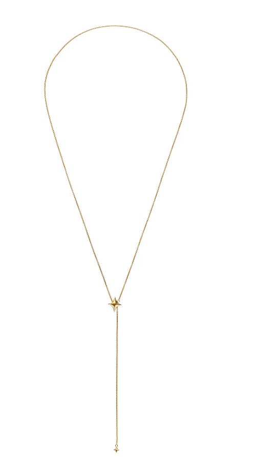 Кольє-трансформер зірка жовте золото